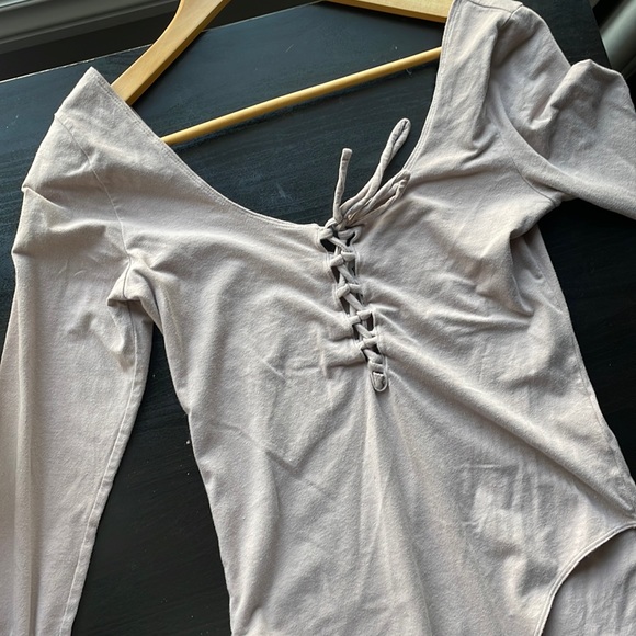 Dusty Rose Bodysuit - Picture 1 of 6